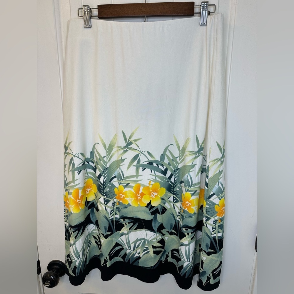 NWT Tommy Bahama Juliette Garden Hawaiian Floral  Skirt Size S